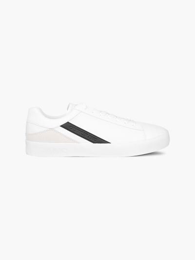 Calvin Klein Cipők HU269187 | Calvin Klein Embossed Logo Férfi Sportcipő Világos Fehér
